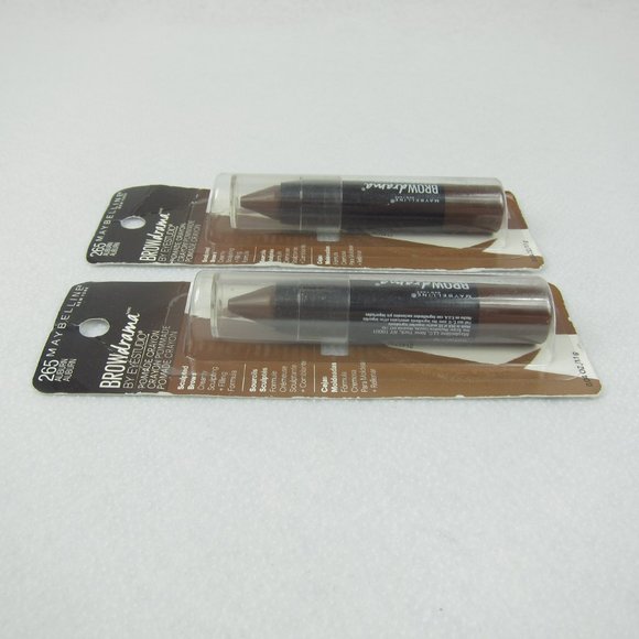 Maybelline Brow Drama Pomade Crayons Auburn #265 Set of 2 NEW IN PACKAGE - Picture 6 of 9